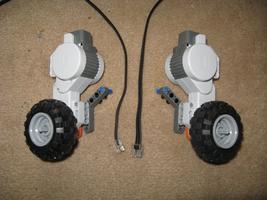LEGO robot build
